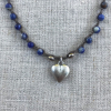 Royal Heart necklace detail