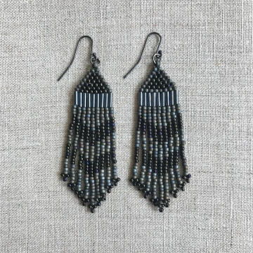 Iris Fringe earrings
