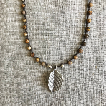 Thai Leaf necklace